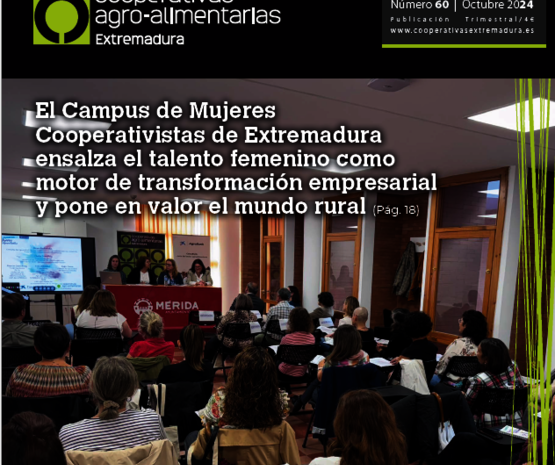 Disponible el último número de la revista Cooperativas Agro-alimentarias Extremadura