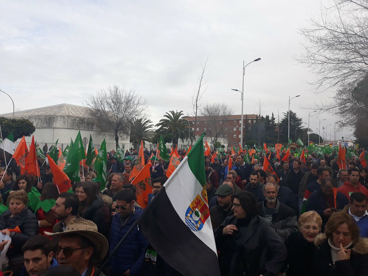 Manifestaci&oacute;n precios justos 29 enero 2020 Don Benito