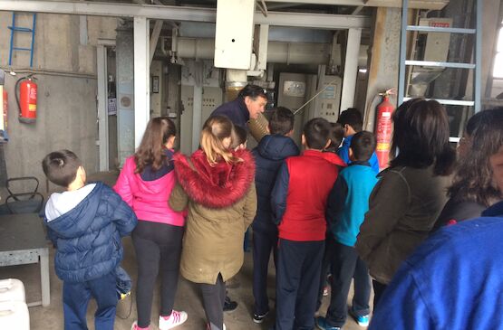El mundo rural visto por los niños, en la cooperativa San Juan de Puebla de Alcollarín