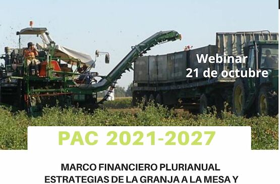 Webinar: la PAC y su marco financiero 2021-2027