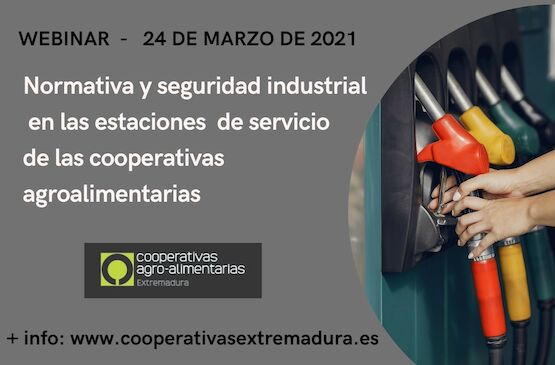 Abierta la inscripción a la jornada sobre normativa y seguridad industrial e la estaciones de servicio de las cooperativas agroalimentarias