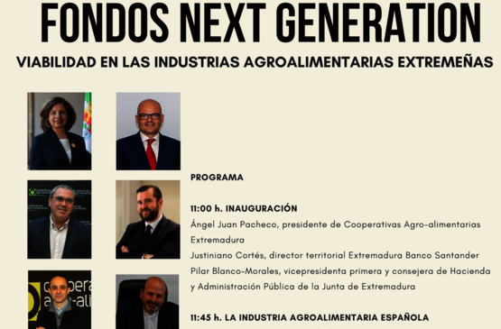 Las oportunidades de la industria agroalimentaria ante los fondos Next Generation, a debate en unas jornadas