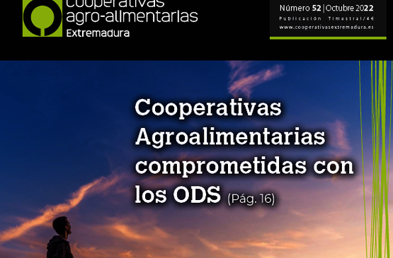 Disponible el último número de la revista Cooperativas Agro-alimentarias Extremadura