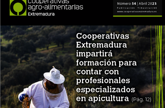 Disponible el último número de la revista Cooperativas Agro-alimentarias Extremadura