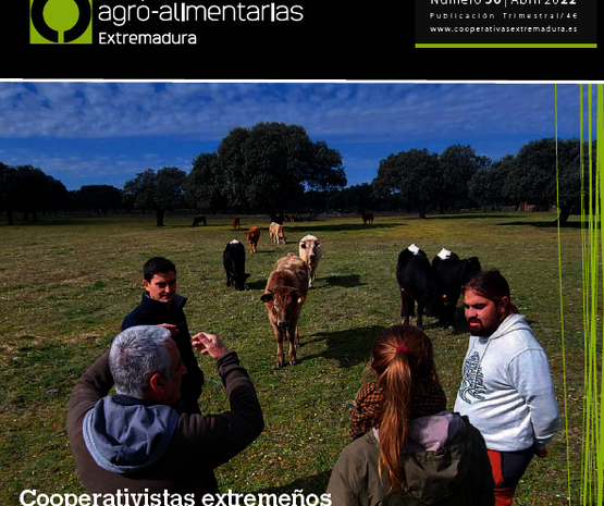 Disponible el último número de la revista Cooperativas Agro-alimentarias Extremadura