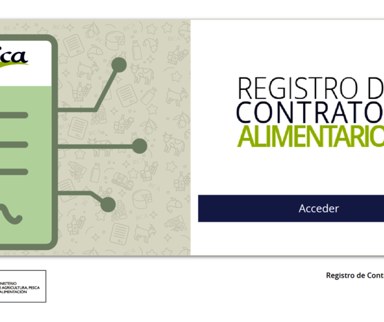 Abierta la inscripción del Registro de Contratos Alimentarios exigido por la Ley de la Cadena Alimentaria