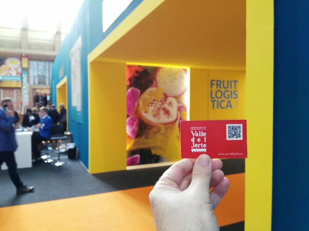 Cooperativas extremeñas de frutas y hortalizas exponen en Fruit Logística 2018