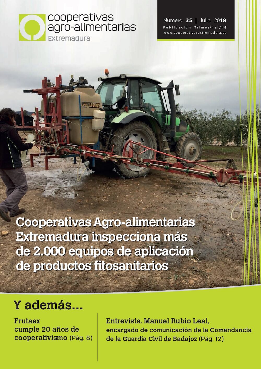 Disponible el último número de la revista Cooperativas Agro-alimentarias Extremadura