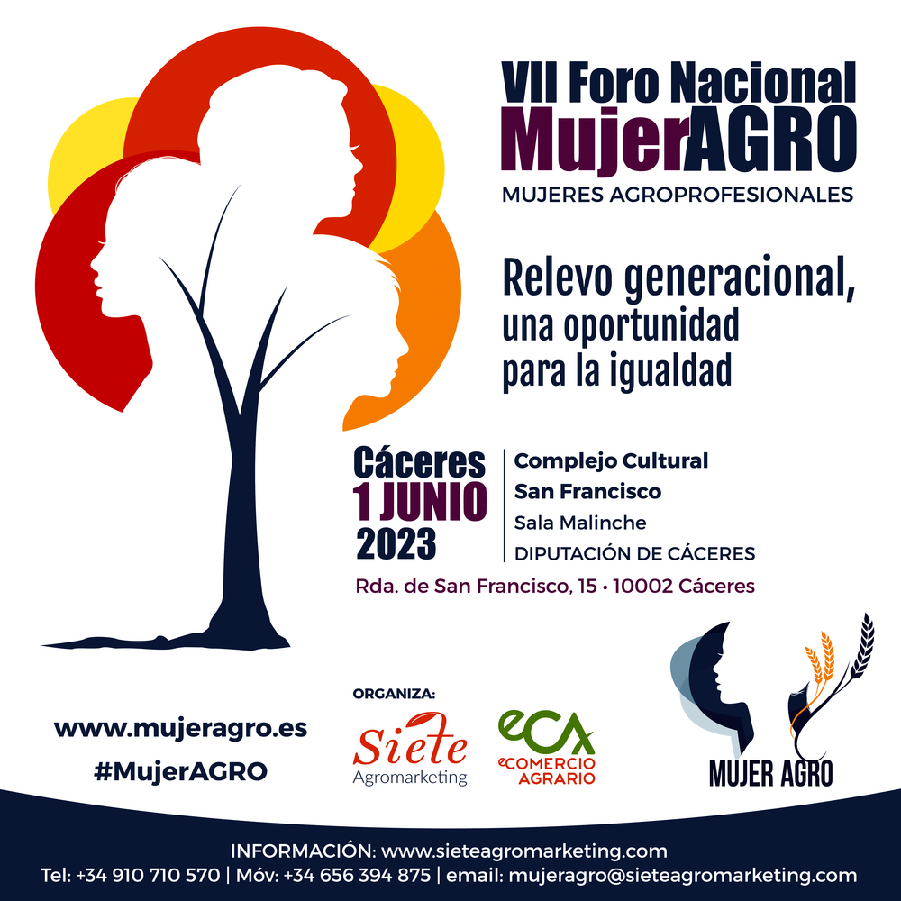 Relevo generacional como oportunidad para la igualdad, en el VII Foro Nacional MujerAGRO