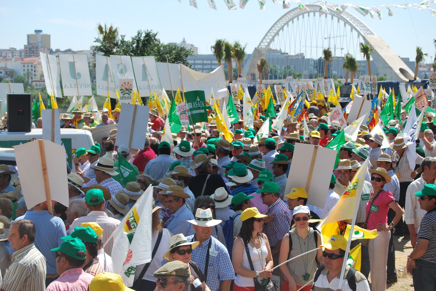 Concentración Mérida 1 junio 2010