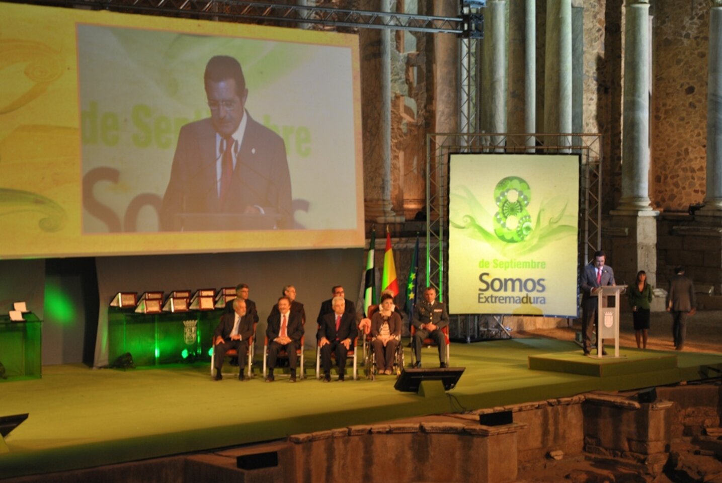 Acto imposición Medalla de Extremadura